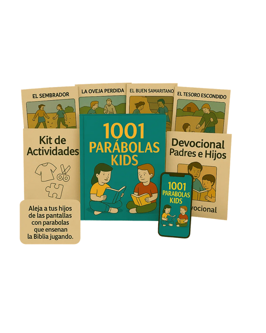 1001 Parábolas Kids — Enseña con Amor y Siembra Valores Eternos en el Corazón de los Pequeños